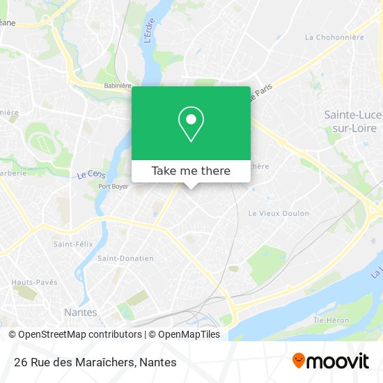 26 Rue des Maraîchers map