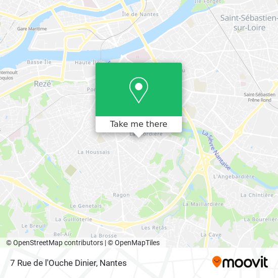 7 Rue de l'Ouche Dinier map