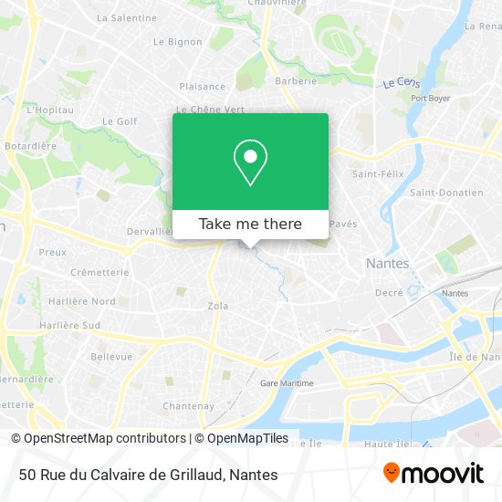 50 Rue du Calvaire de Grillaud map