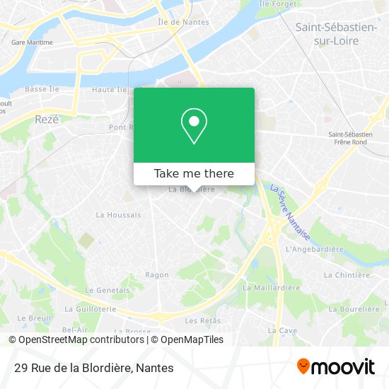 29 Rue de la Blordière map