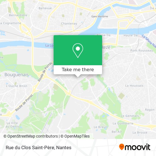 Rue du Clos Saint-Père map