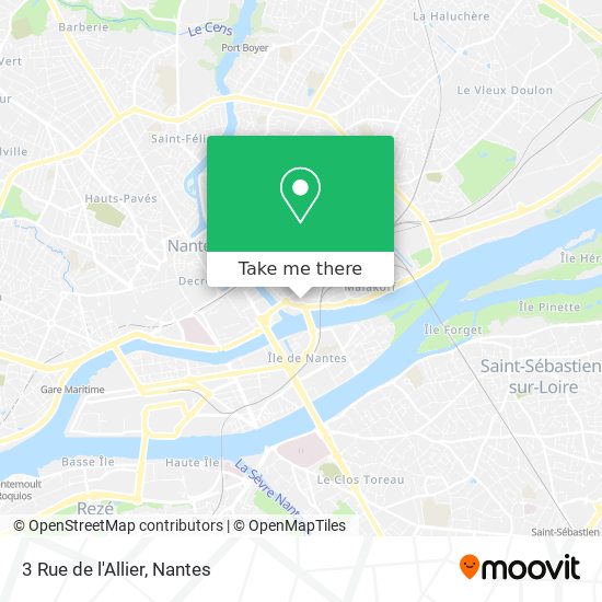 3 Rue de l'Allier map