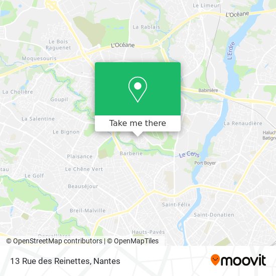 13 Rue des Reinettes map