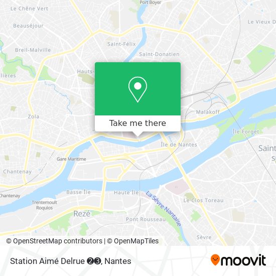 Station Aimé Delrue ➋➌ map