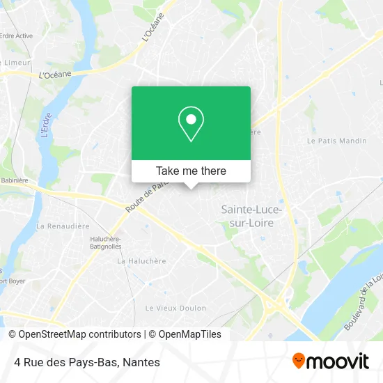 4 Rue des Pays-Bas map