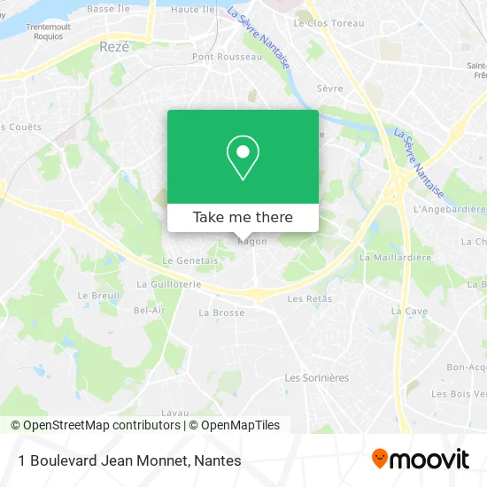 1 Boulevard Jean Monnet map