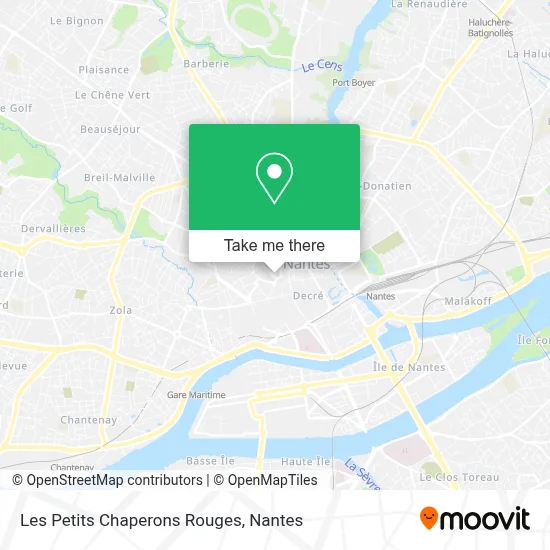 Les Petits Chaperons Rouges map