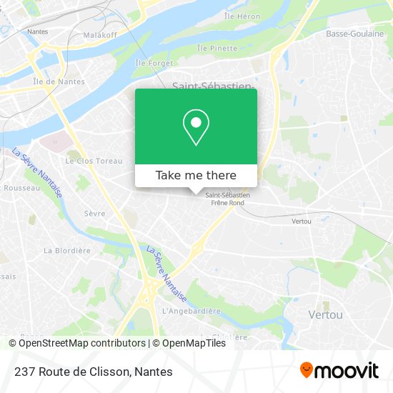 237 Route de Clisson map