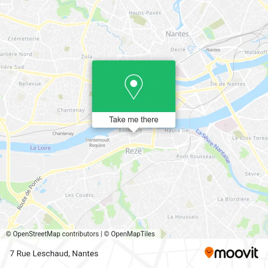 Mapa 7 Rue Leschaud