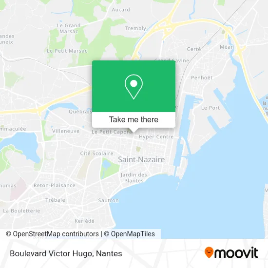 Boulevard Victor Hugo map
