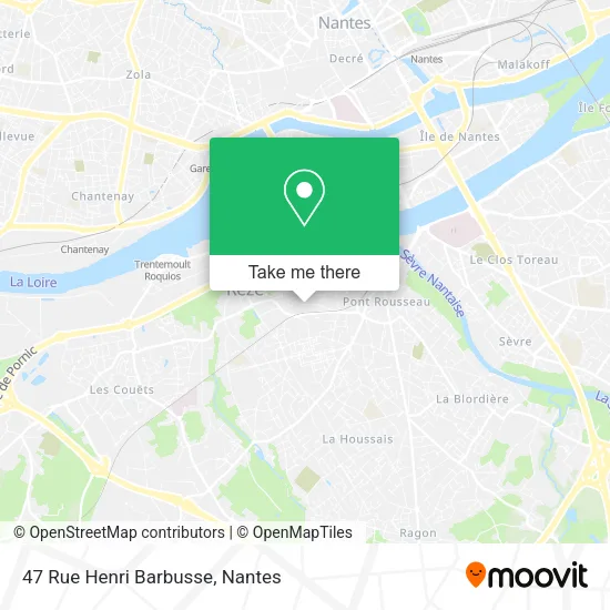 Mapa 47 Rue Henri Barbusse