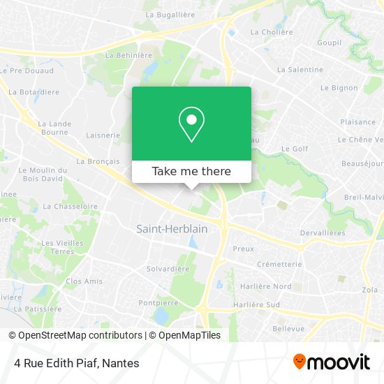 4 Rue Edith Piaf map