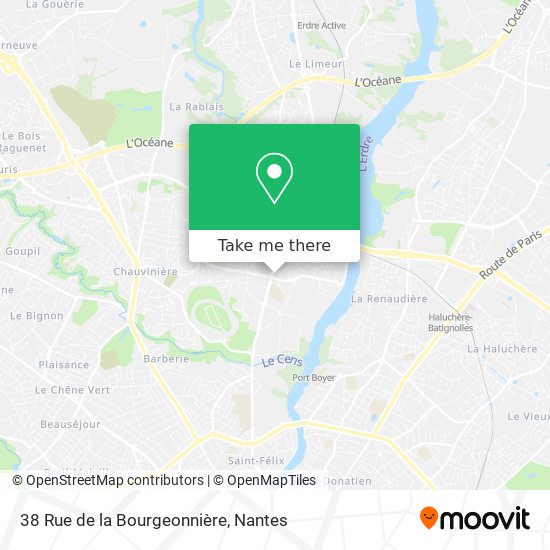 38 Rue de la Bourgeonnière map