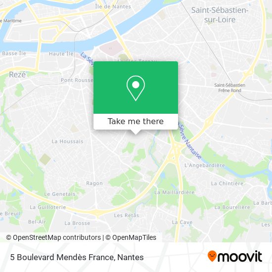 5 Boulevard Mendès France map