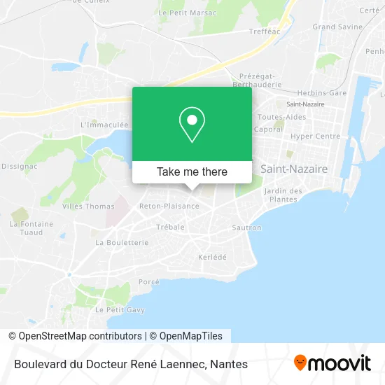 Boulevard du Docteur René Laennec map