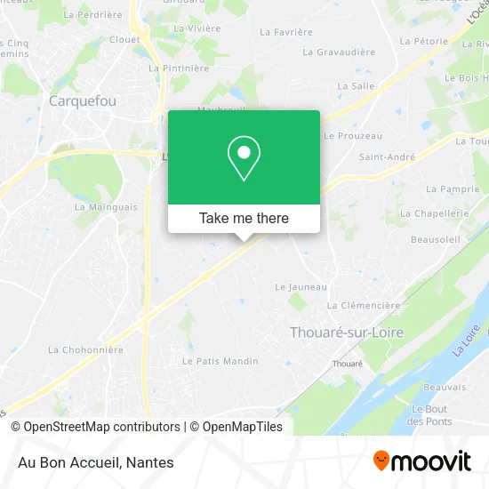 Mapa Au Bon Accueil