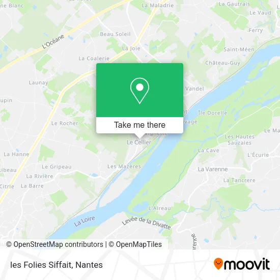 les Folies Siffait map