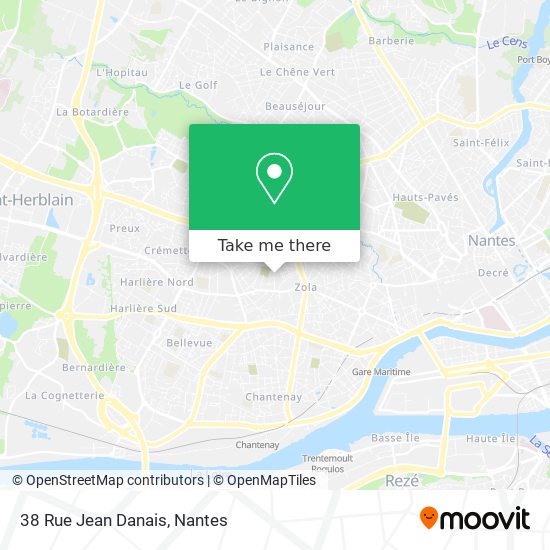38 Rue Jean Danais map