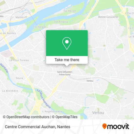 Centre Commercial Auchan map