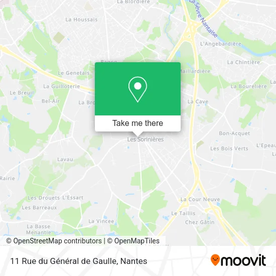 Mapa 11 Rue du Général de Gaulle