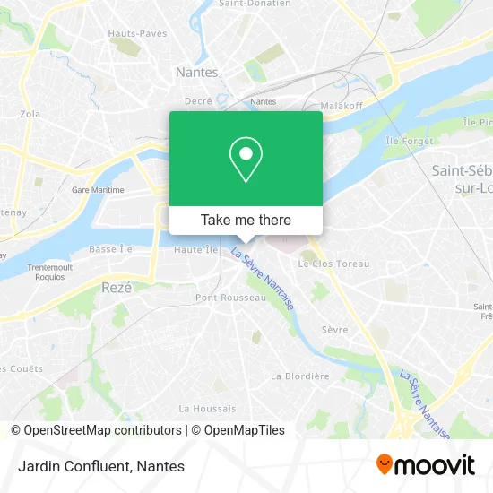 Jardin Confluent map