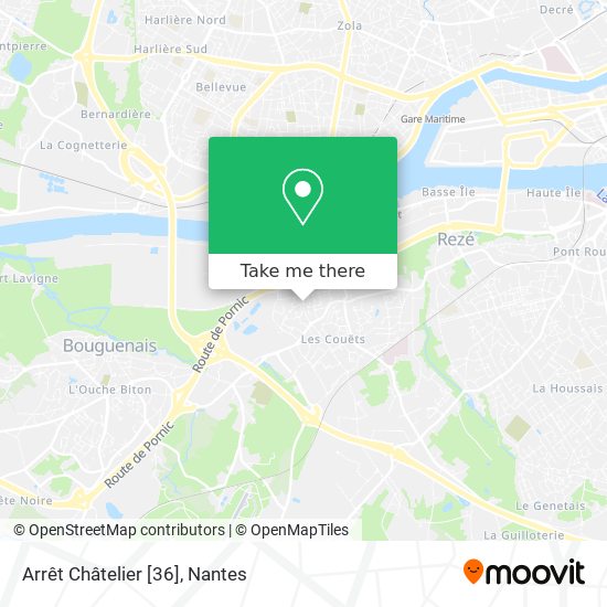 Arrêt Châtelier [36] map