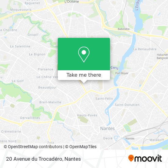 20 Avenue du Trocadéro map