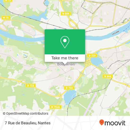 7 Rue de Beaulieu map