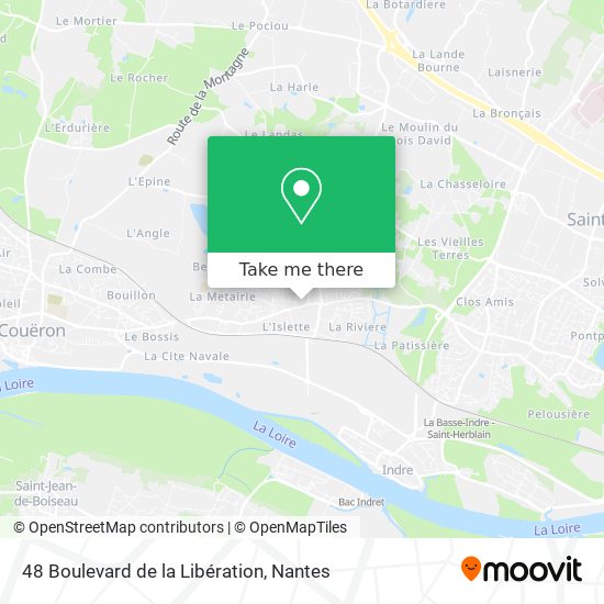48 Boulevard de la Libération map