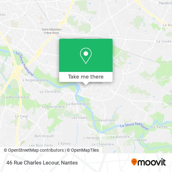 46 Rue Charles Lecour map