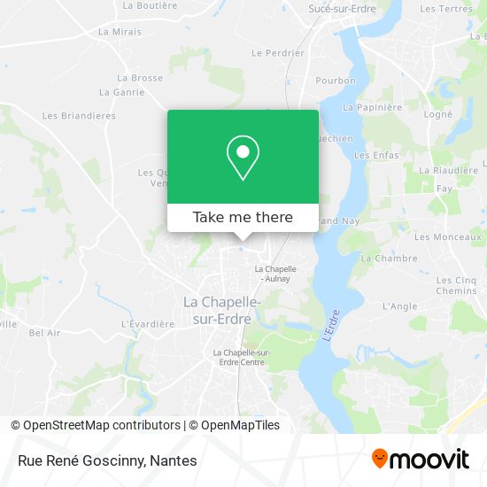 Mapa Rue René Goscinny