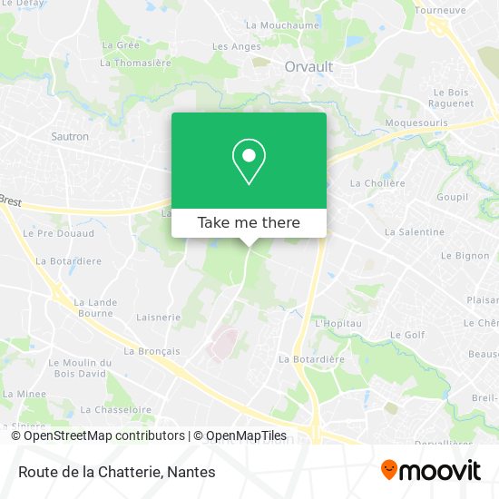 Route de la Chatterie map