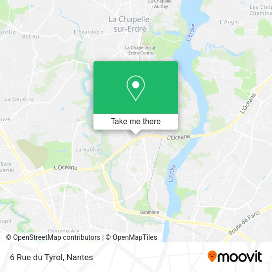 Mapa 6 Rue du Tyrol