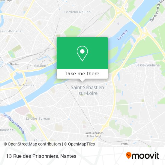 13 Rue des Prisonniers map