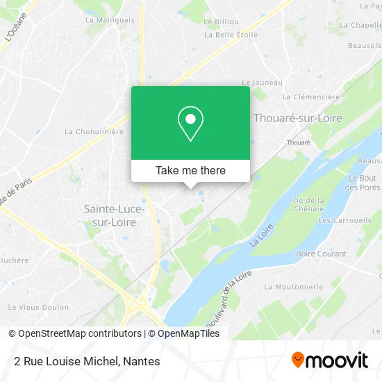 Mapa 2 Rue Louise Michel