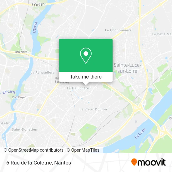 Mapa 6 Rue de la Coletrie