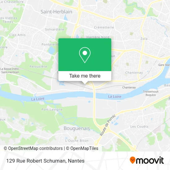 Mapa 129 Rue Robert Schuman