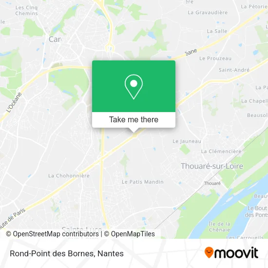 Rond-Point des Bornes map