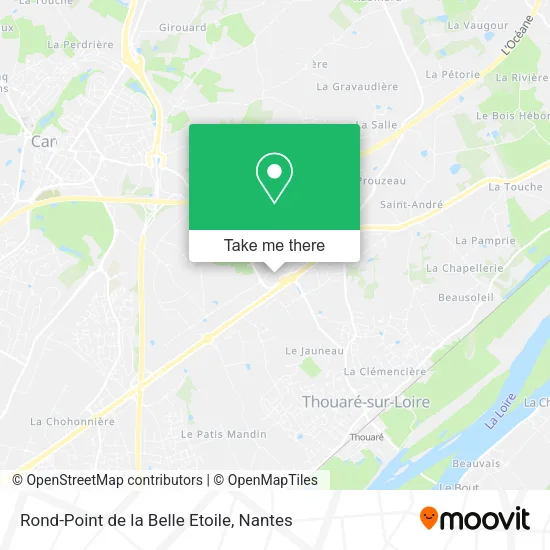 Rond-Point de la Belle Etoile map