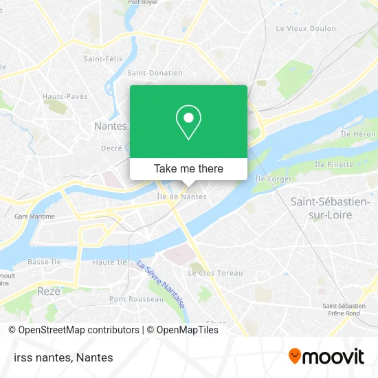 Mapa irss nantes