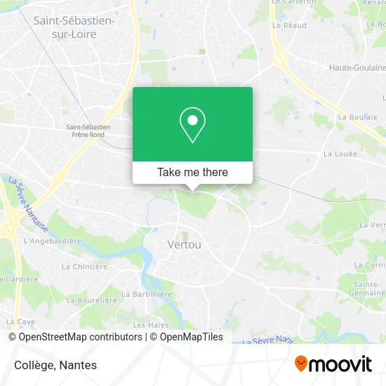 Collège map