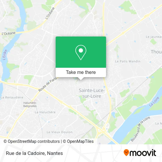 Rue de la Cadoire map