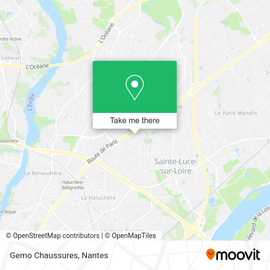 Gemo Chaussures map