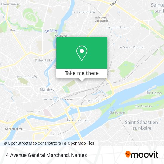 4 Avenue Général Marchand map