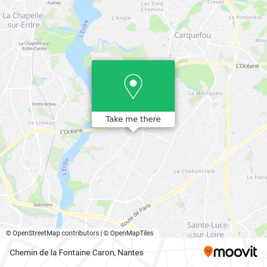 Chemin de la Fontaine Caron map
