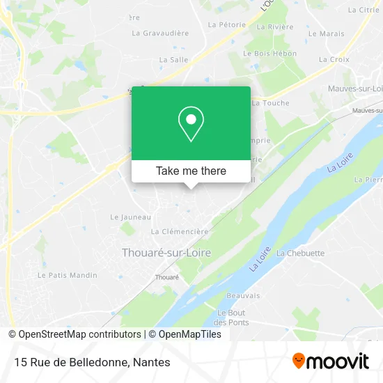 Mapa 15 Rue de Belledonne