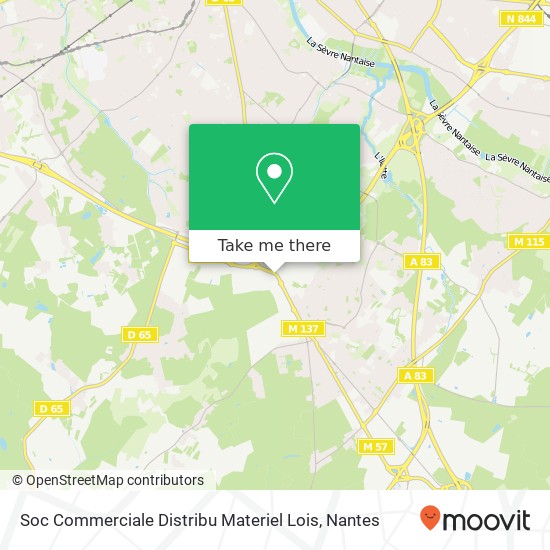 Soc Commerciale Distribu Materiel Lois map