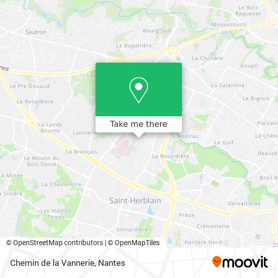 Chemin de la Vannerie map
