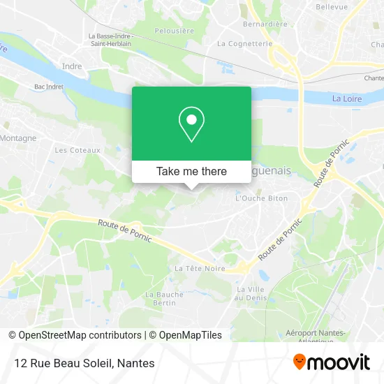 Mapa 12 Rue Beau Soleil