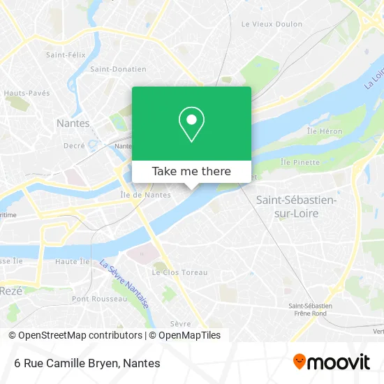 Mapa 6 Rue Camille Bryen